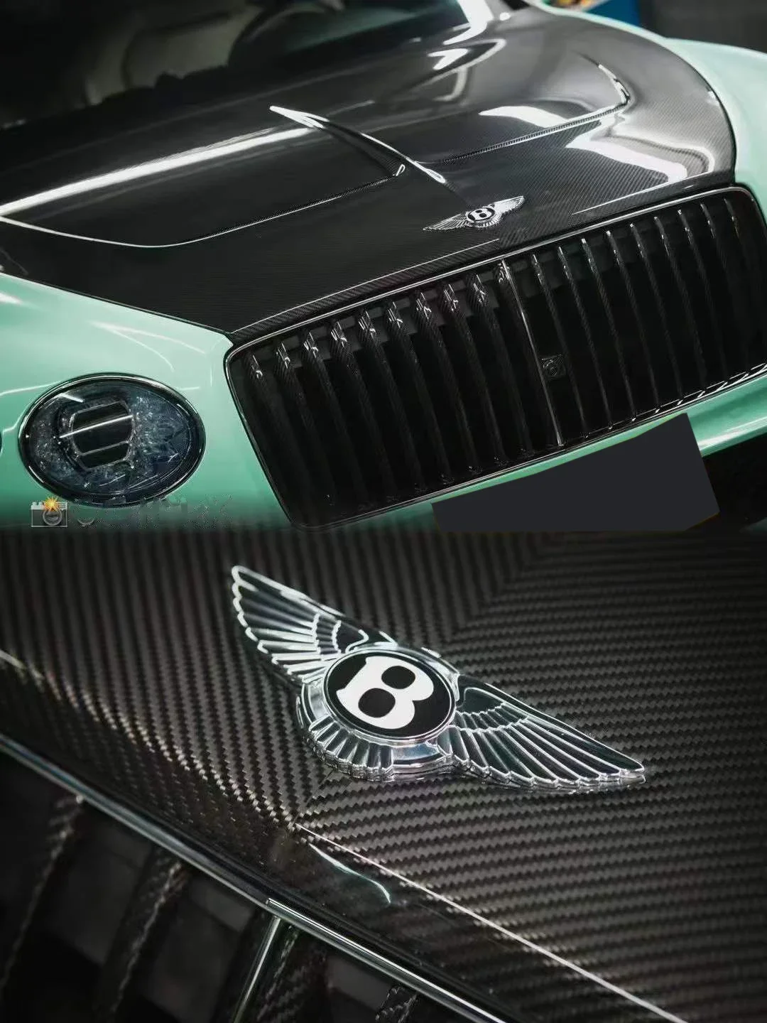 أعلى تصنيف MSY طقم الجسم لعام 2020 + بنتلي بينتاغا ألياف الكربون الجافة طقم الجسم هود التنانير الجانبية مصدات السيارة