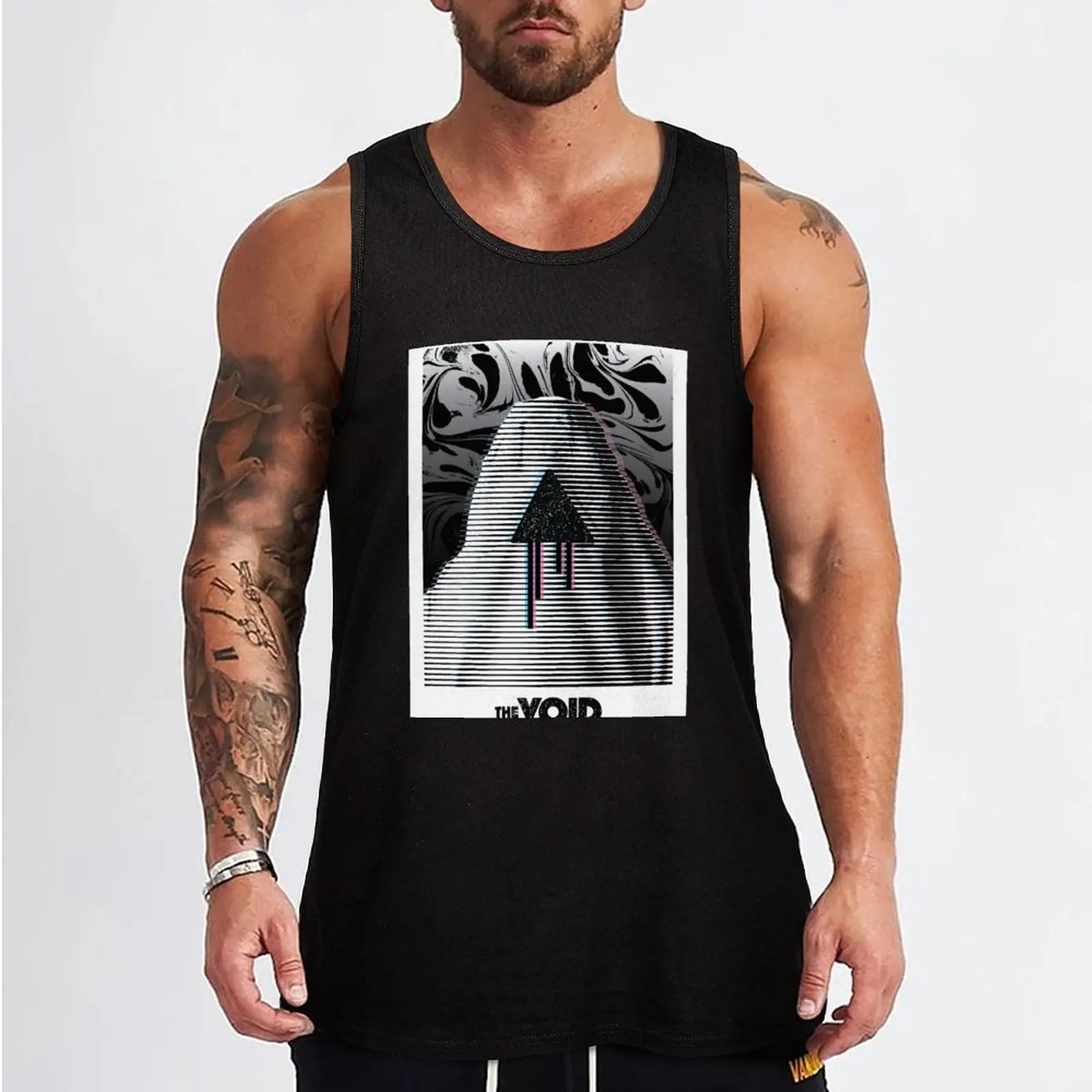 The Void Tank Top sleeveless jackets bodybuilding men clothes T-shirt man gym shirt men