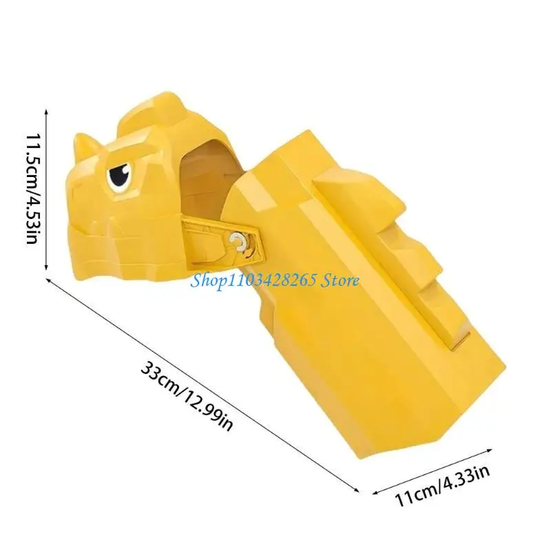 G2TE Kids Sand Excavator Toy Large Beach Digger Arm For Sand And Snow Shoveling Fun Outdoor Activity