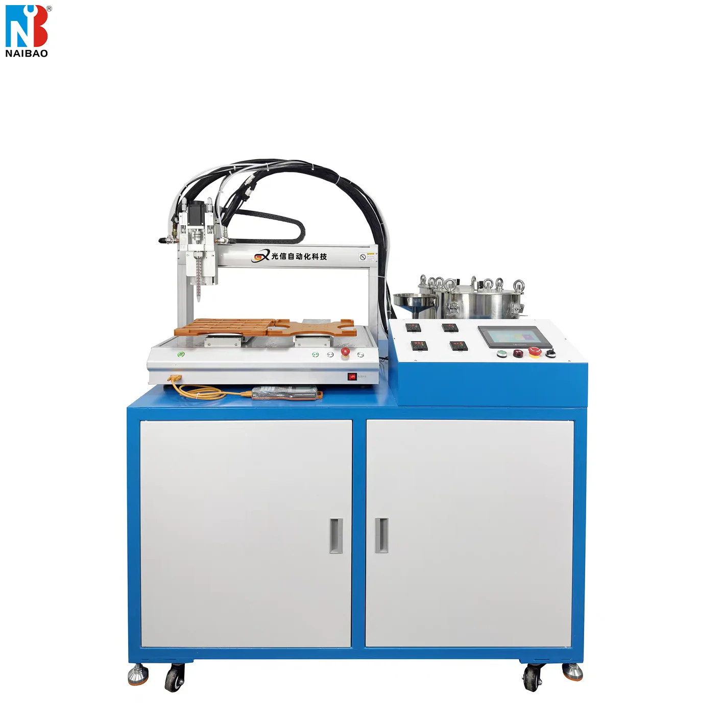 3 Axis Benchtop Automatic Epoxy Resin Glue Dispensing Robot, High Precision Metering Pump