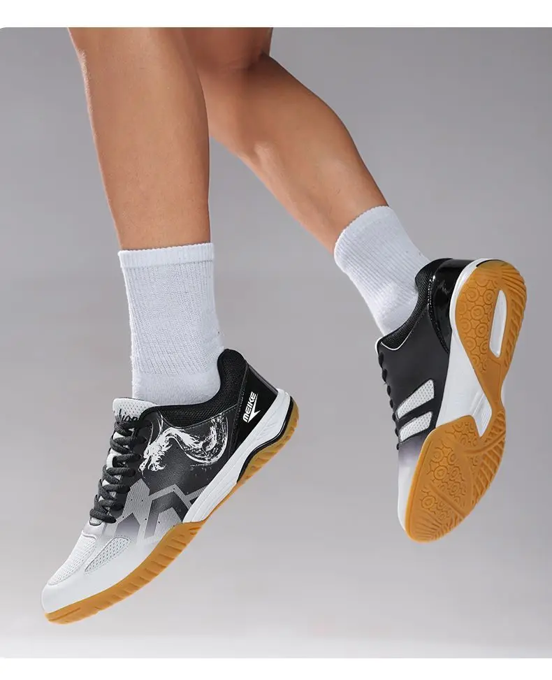 2025 Professional Tennis Shoes Men's Sports Shoes Women's Designer Badminton Shoes Men's Comfortable Table Tennis Shoes