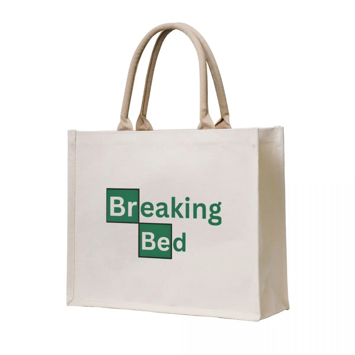 

Breaking Bed (Breaking Bad) Elements Title Tote Bag Canvas Women's bag Women's shopping bag canvas shopping