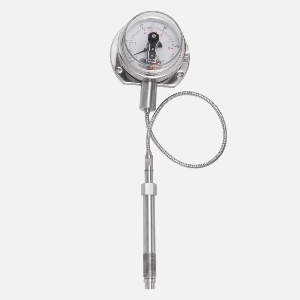

ZHYQ Manufacturer High Temperature Magnetoresistive Electrical Contact Pressure Gauge with 4-20ma; 0-5v; 0-10v Signal Output