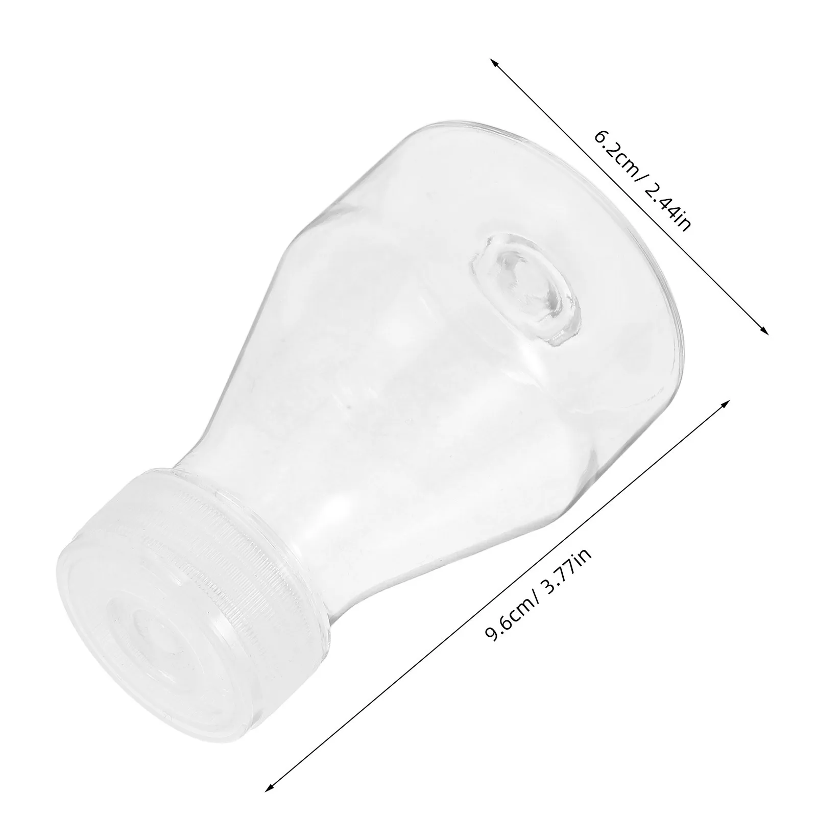 Bottiglie per colture di tessuti in plastica resistenti alle alte temperature da 2 pezzi per la conservazione dei campioni di colture cellulari da laboratorio