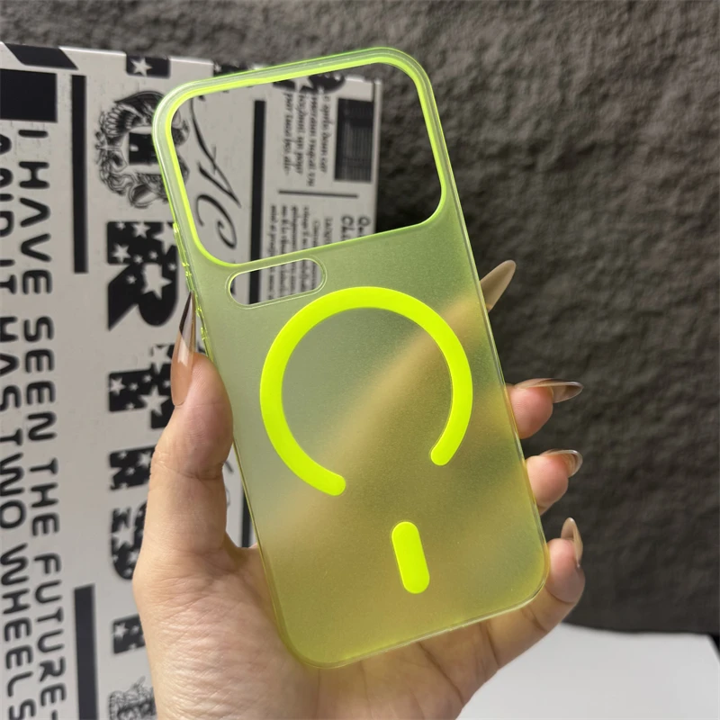 Luxuriöse, ultradünne, matte, durchscheinende PC-Hülle für Magsafe Wireless Charging Case für Xiaomi 17 Pro Max Mi 17Pro 17, magnetische Hartschale