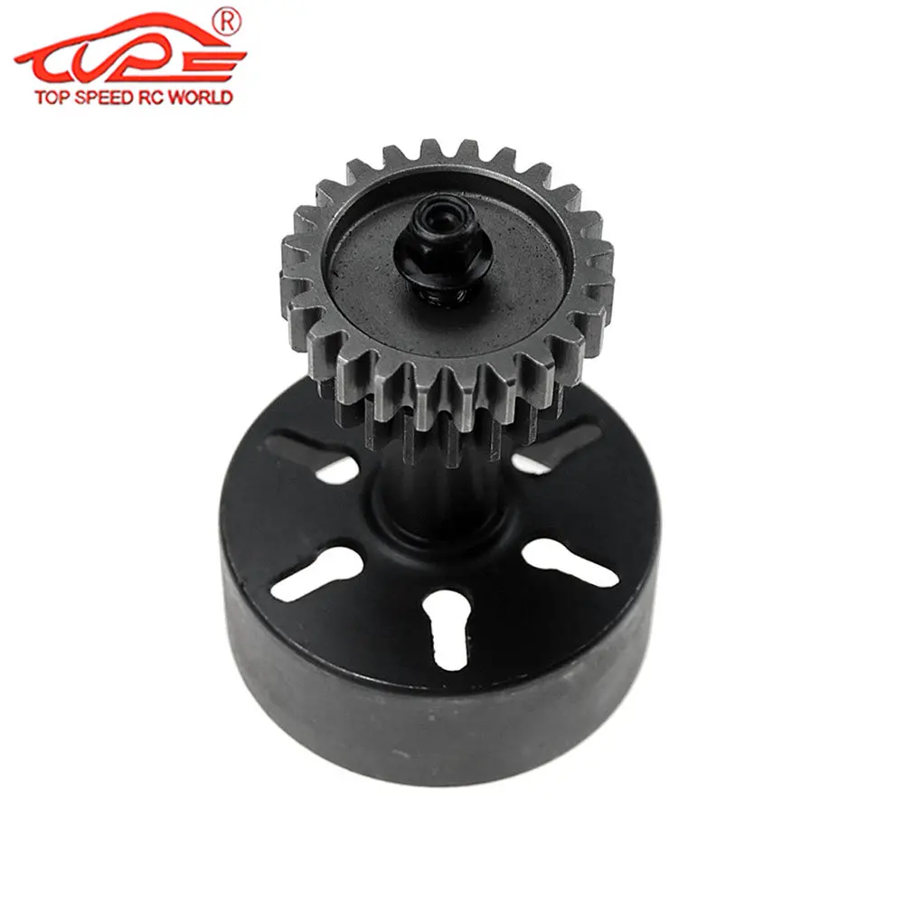 Upgrade Metal Clutch Bell with Gear 19T 24T Kit for 2 Speed System for 1/5 Losi 5ive T ROFUN ROVAN LT Kingmotor X2 Rc Car Parts