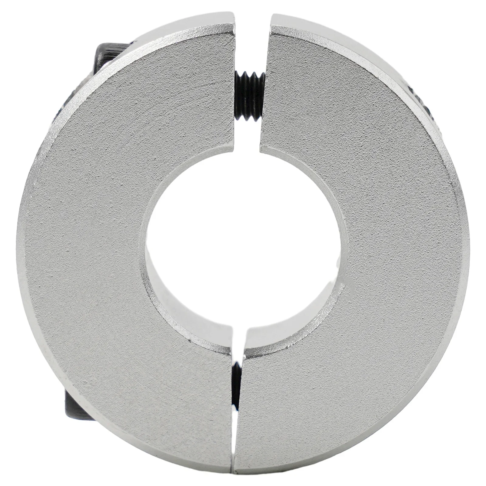 Collare a morsetto doppio diviso in lega di alluminio-Set collare albero 13mm-30mm-viti in acciaio inossidabile A2-finitura ossido nero