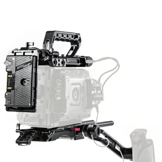 Camera Cage for Blackmagic Ursa Mini Pro Gold Mount or V-mount Battery Plate Is Available Separately