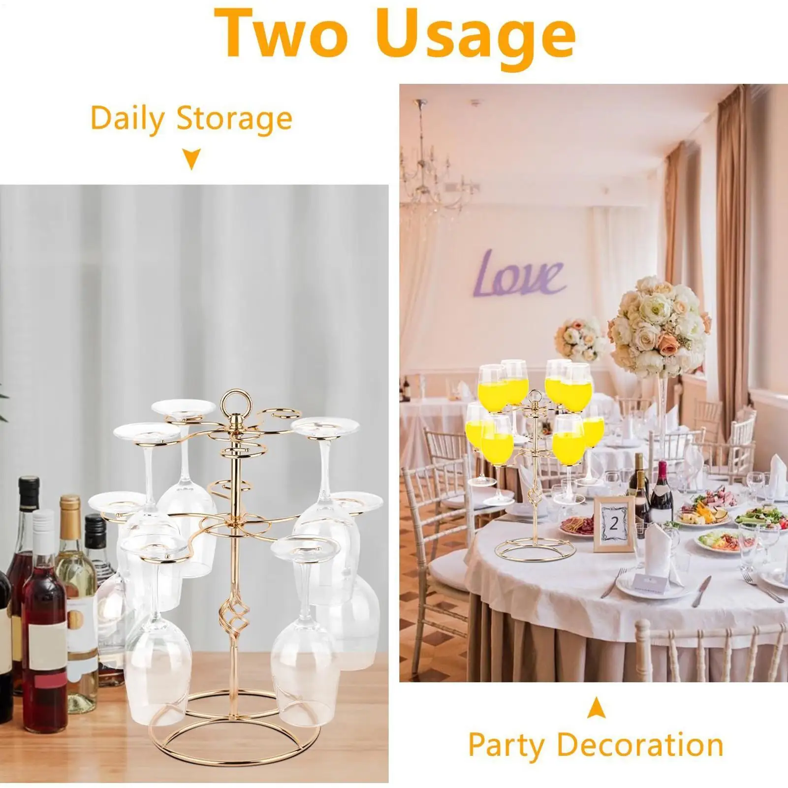 

Коктейльная елка, 2 шины, 10 держателей, башня для напитков, коктейльная башня для кухни, столовой, вечеринки, бара, дома, стойки, свадебного ресторана