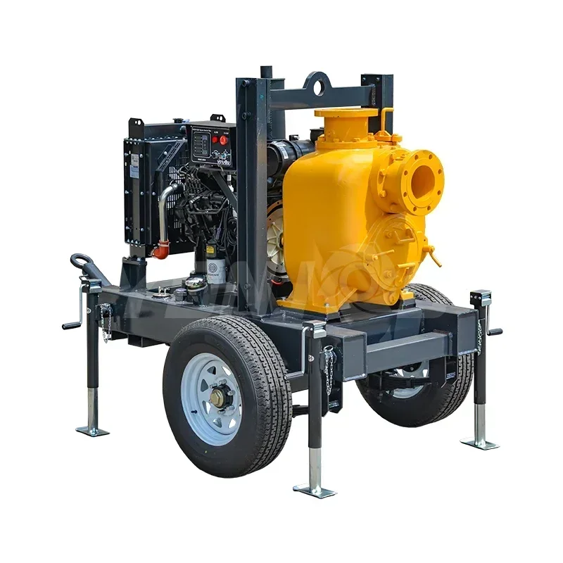 Water Usage Self-priming Trash Dewatering Pump Engine Standard Centrifugal Pump Sewage ST Single-stage Pump 3