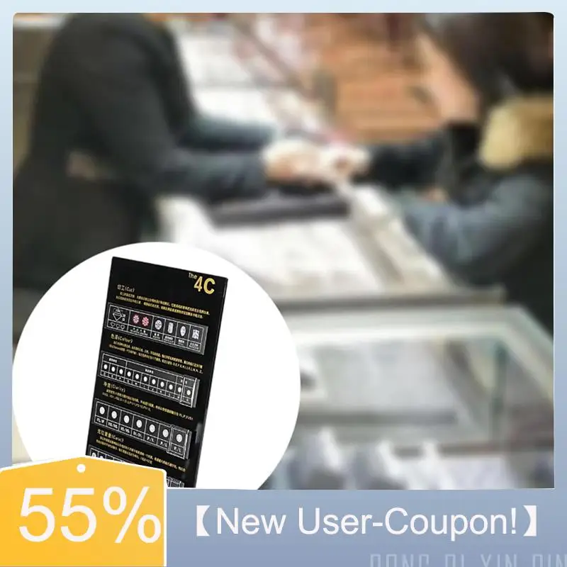 

A81M Новая доска для алмазного сортировки 4C Дисплей Доска Ювелирный инструмент Идентификационный инструмент Обучающий реквизит для образовательной классификации