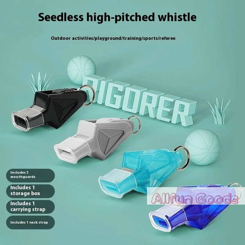 Professional Whistle Soccer Basketball Referee Whistle Outdoor Sport High Quality Sports Like Big Sound Whistle Seedless Plastic