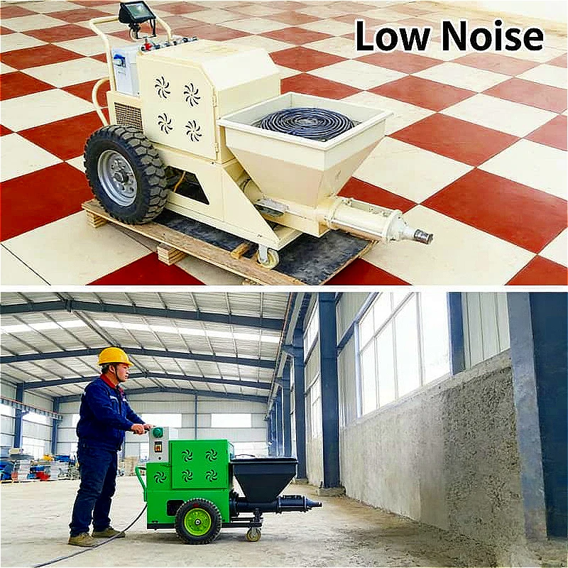 

High Performance Cement Mortar Spraying Machine for Construction Projects for Wall Rendering Renovation Work Customized Sale