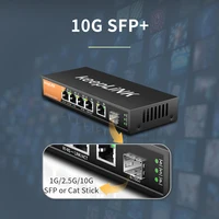 5-Port Multi-Gigabit 2.5Gbps Unmanaged Plug and Play Network Ethernet 2.5G Switch 5