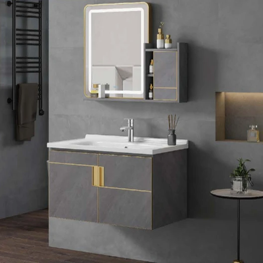 

Foshan FaTong Bathroom Designs Cabinet Hot Sale Bathroom Cabinet Luxury Vanity Sink Waterproof