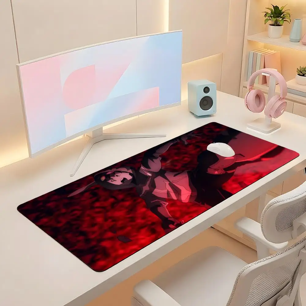 

1pc only anime K-koichi Hayase Mouse Pad Computer Accessories Keyboard Table Mat Black Mousepad Company Gaming Laptop