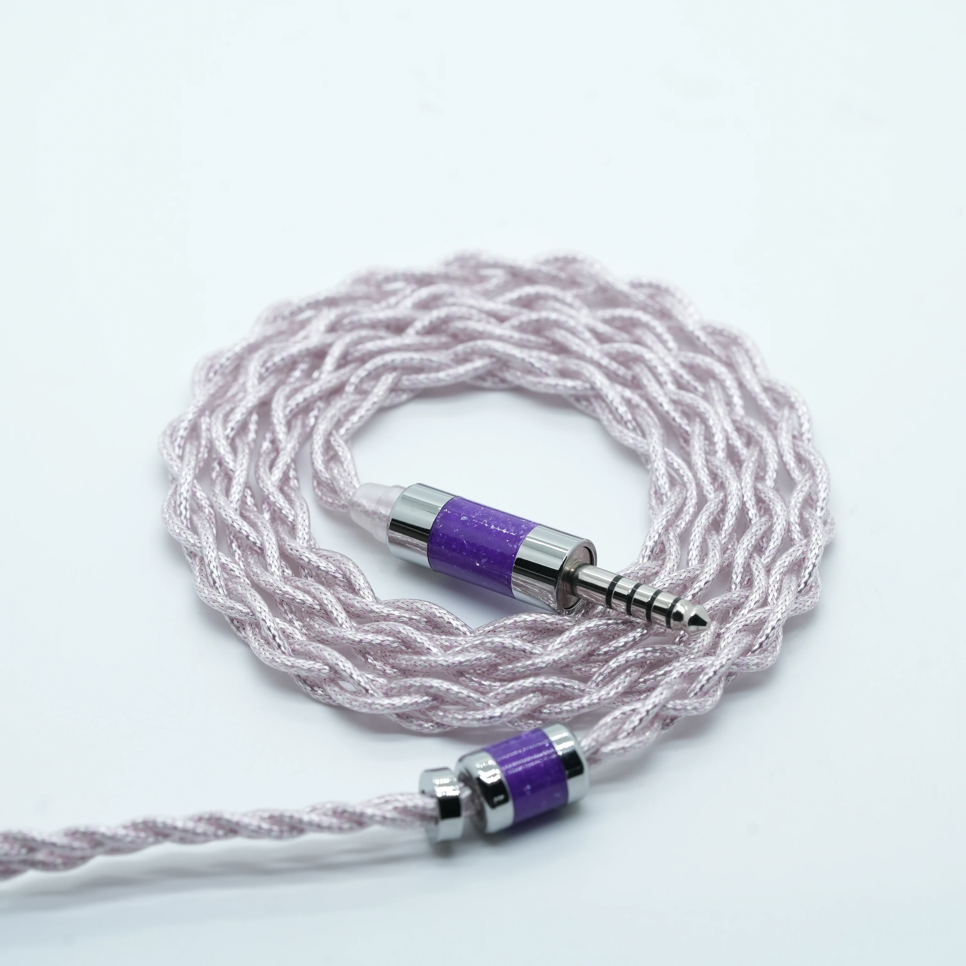 XINHS HG Pro HiFi-Kopfhörer-Upgrade-Kabel, 3,5 mm, 4,4 mm, 0,78 mm, 2-polige rhodiumbeschichtete Steckerstifte, kompatibel mit MOONDROP ARIA 2 LAN II – Detail 15