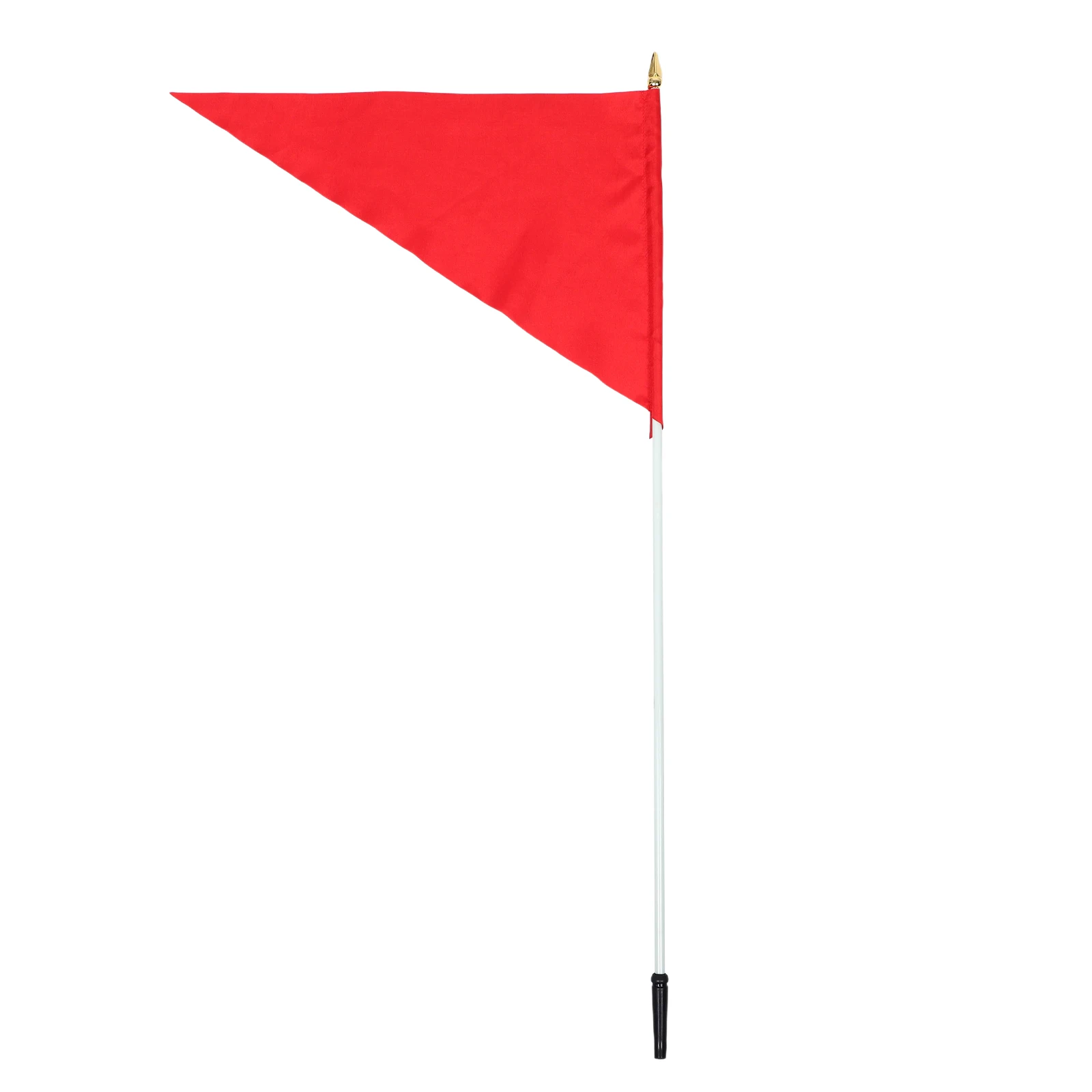 

Heavy Duty Bike Pole With Red Flag For Off-Road Atv Golf Cart Motorcycle E-Bike Safety Beach Use Universal Fit Sturdy Quick