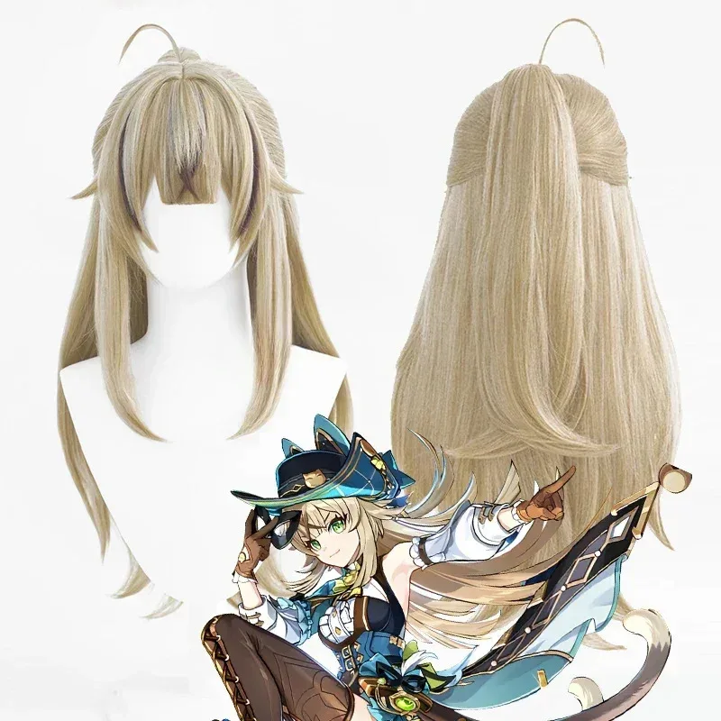 CyGenshin Impact Kirara Kostum Cosplay Wig Phantom Boots Seragam Topi Ekor Legging Inazuma Pakaian Pesta Halloween untuk Wanita Fashi