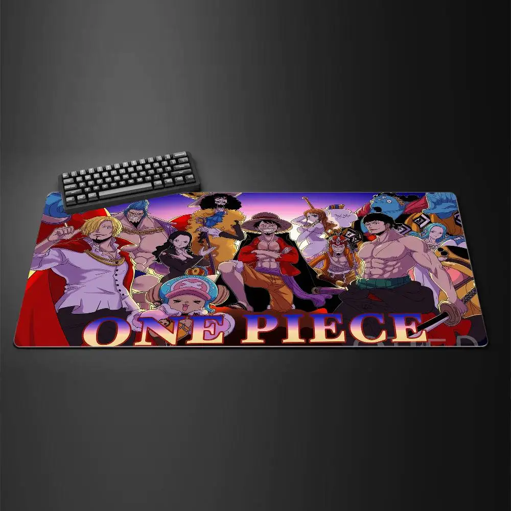 Alfombrilla de ratón de One Piece Anime/Manga (Robin, Luffy, Zoro, Sanji, Nami, Law) — Alfombrilla para teclado de computadora, accesorio para juegos