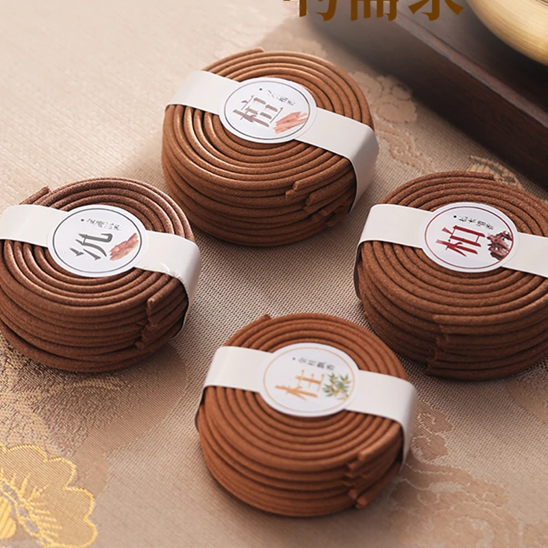 Incense burner with 4 flavors Pan incense Agarwood sandalwood cliff osmanthus indoor incense Yoga meditation incense