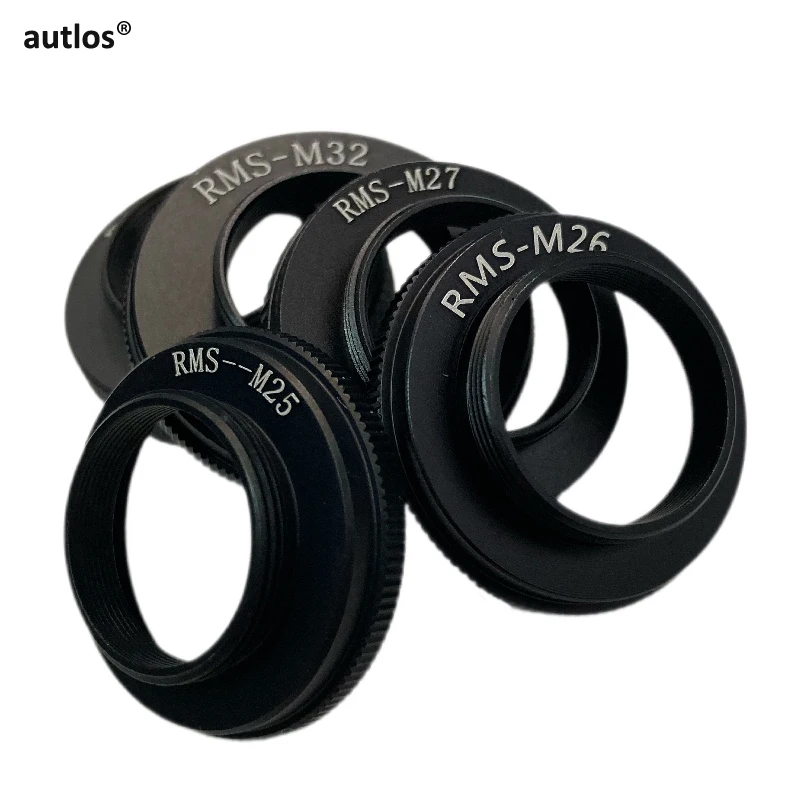 RMS to M25 M26 M27 M32 Microscope Objective Lenses Adapter Ring for Nikon Leica Zeiss Mitutoyo Microscope