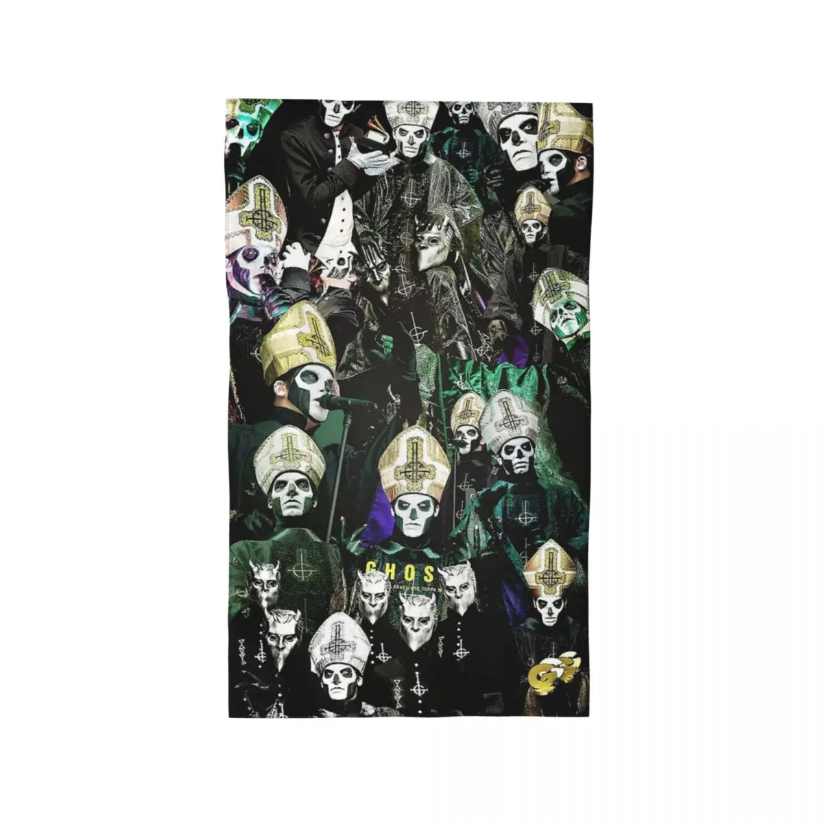 Custom Ghost B.C. Band Soft Face Towel Quick Dry Pool Bath Cotton Towels Absorbent Quick