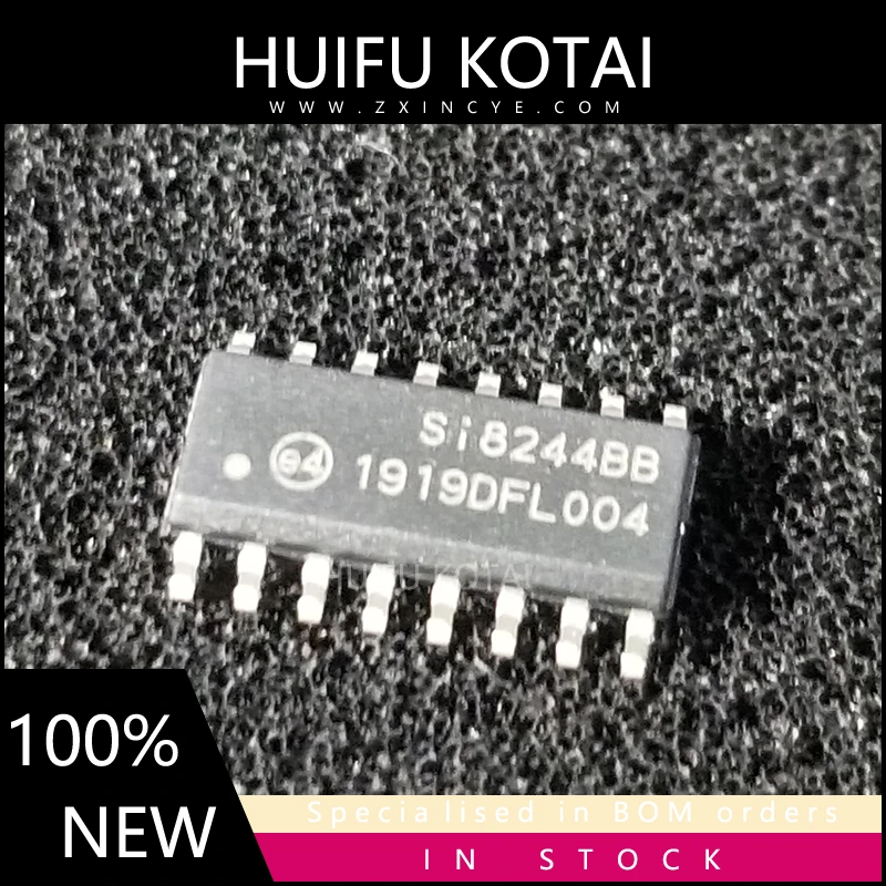 1PCS SI8244BB-D-IS1R SI8244BB SOP-16 New Spot Inventory