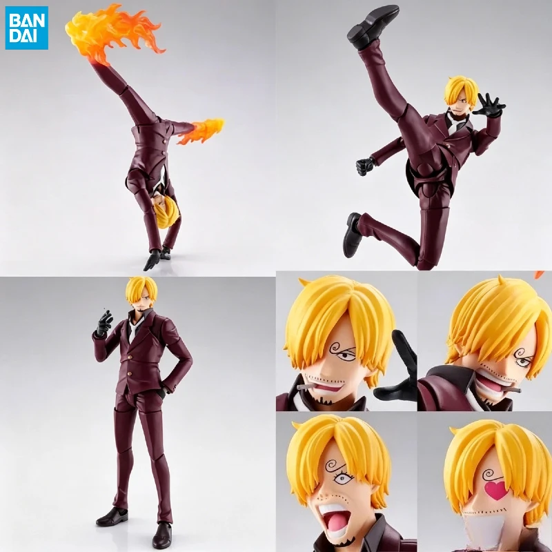 

В НАЛИЧИИ: Оригинальная коллекционная фигурка Bandai S.H.Figuarts One Piece Sanji Vinsmoke Wano Country Onigashima, 15 см.