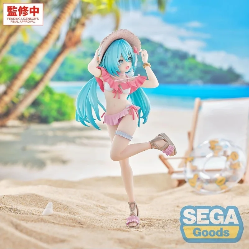 オリジナルセガ-ルミナスタ-初音ミク-南国バージョン-アクションフィギュア-21cm-アニメ-pvc-モデル-オーナメント-かわいい人形-コレクタブルギフト