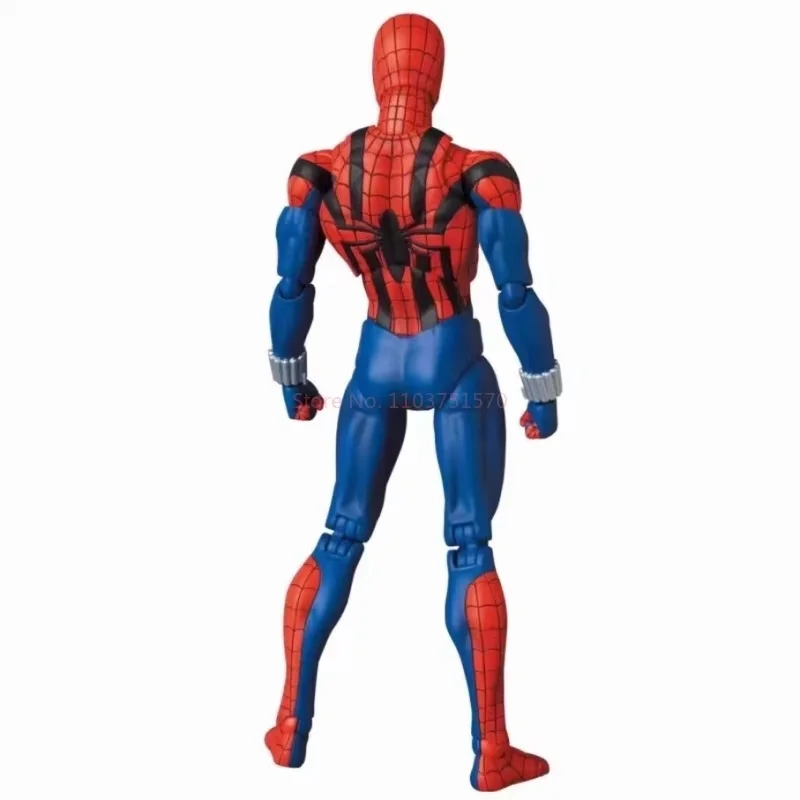 Spider-Man Action Figures Peter Parker ตัวเลข Mafex 143spider Man Ben Reilly อะนิเมะ Action Collection ของเล่นเด็กปัจจุบัน