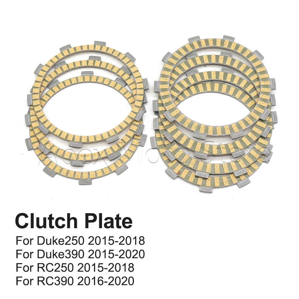 

For Duke250 Duke390 RC250 RC390 RC 250 Duke 250 Duke 390 RC 390 2015-2020 Motorcycle Clutch Plate Friction Disc Kits Accessories
