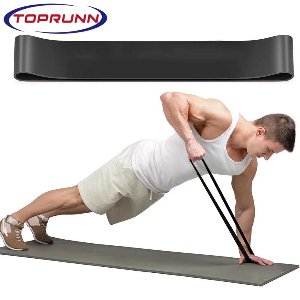 1 Banda de Resistencia para Hacer Ejercicio, Bandas de Ejercicio Sin Látex para Mujeres y Hombres, Bandas de Entrenamiento para Bajar de Peso, Gimnasio en Casa, Bandas para Glúteos