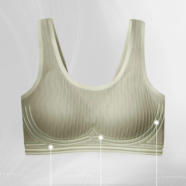MeooLiisy Plus Size C-E Cup Underwear Minimizer Thin Cup No Show Seamless Vest Women Bras Push Up Brassiere