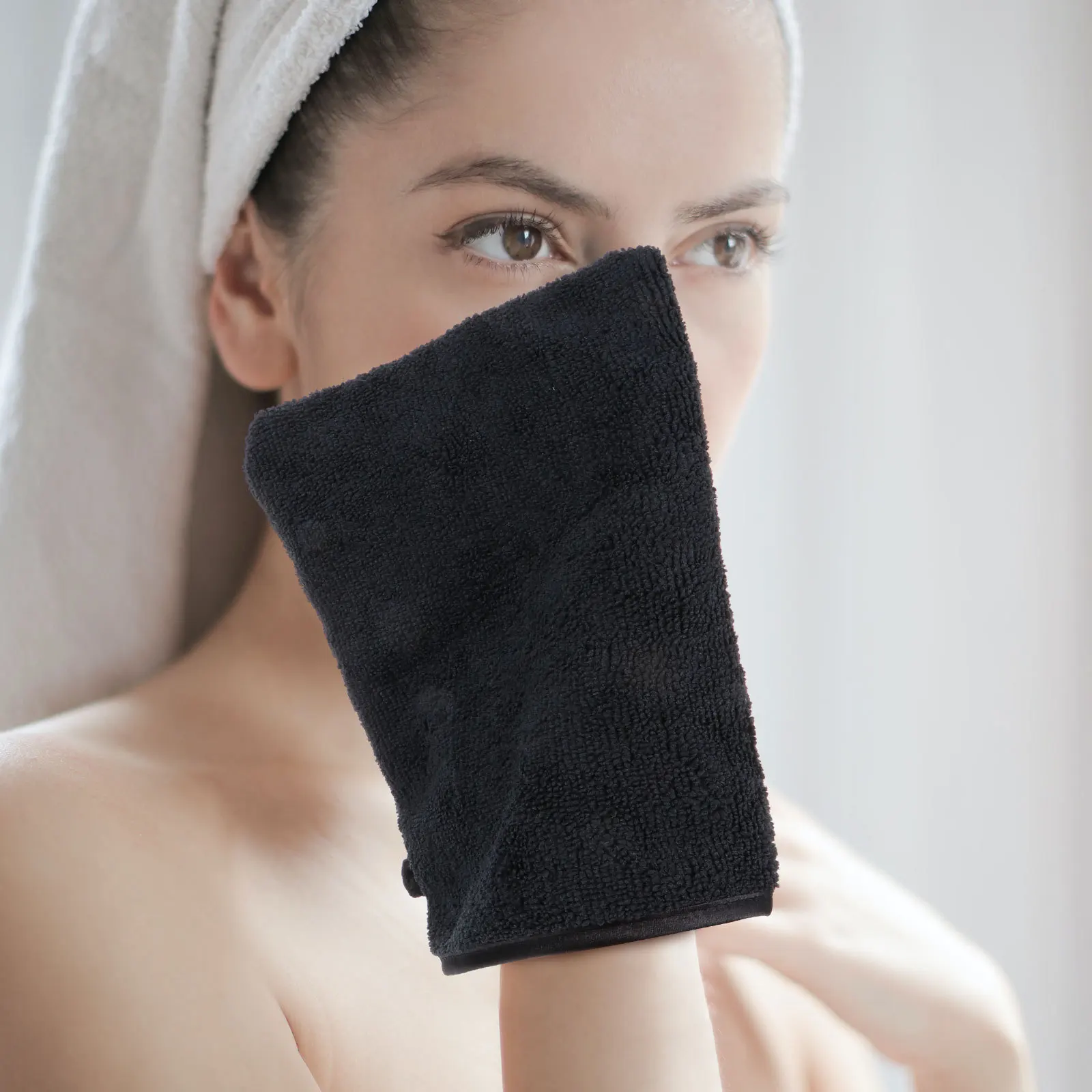 3-delige make-up removerhandschoenen Zachte gezichtsreinigingshandschoenen Dagelijks gebruik Gezichtswaswanten Effectieve verwijdering