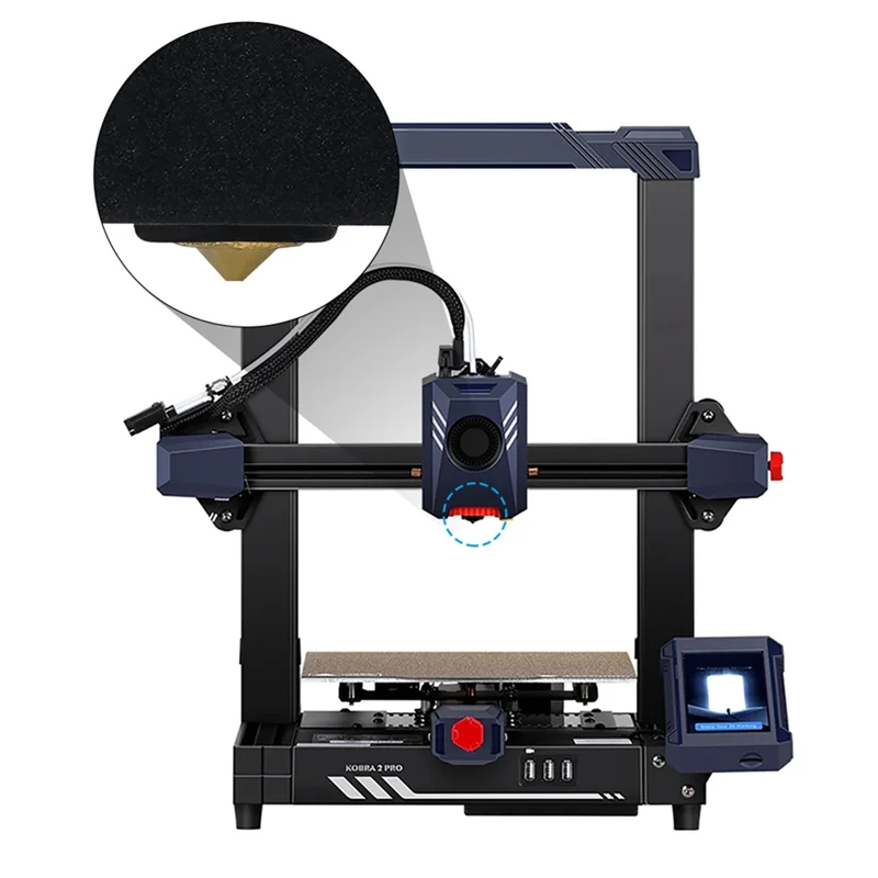 1 Set für Anycubic Kobra 2 Hotend Kit Kobra 2 Serie Neo/Pro/Plus/Max Hot End Kit 24V 60W NTC 100K Kobra 2 Kühlkörper