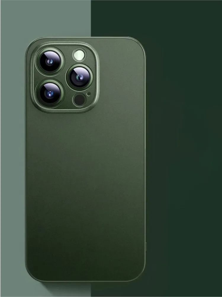 0,3 mm ultradunne matte hoes voor iPhone 16 15 14 13 12 mini 11 Pro XS Max X XR 7 8 Plus SE doorschijnend hard mat hoesje Fundas - afbeelding 2