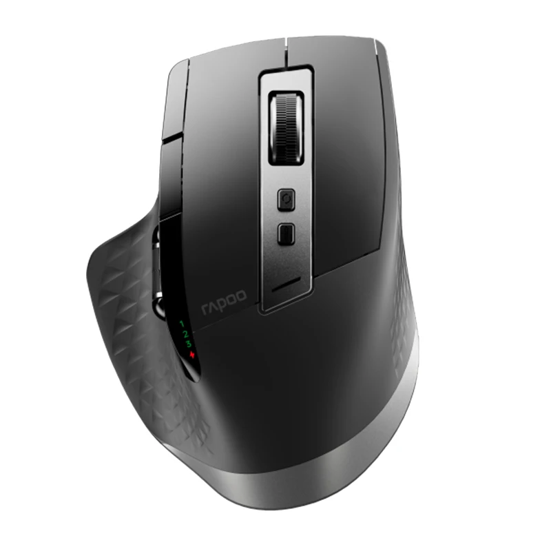 

RAPOO MT750 Wireless Bluetooth Mouse, Rechargeable Laser Business Gaming Office Large Hand Mouse 4.0 Multi-mode