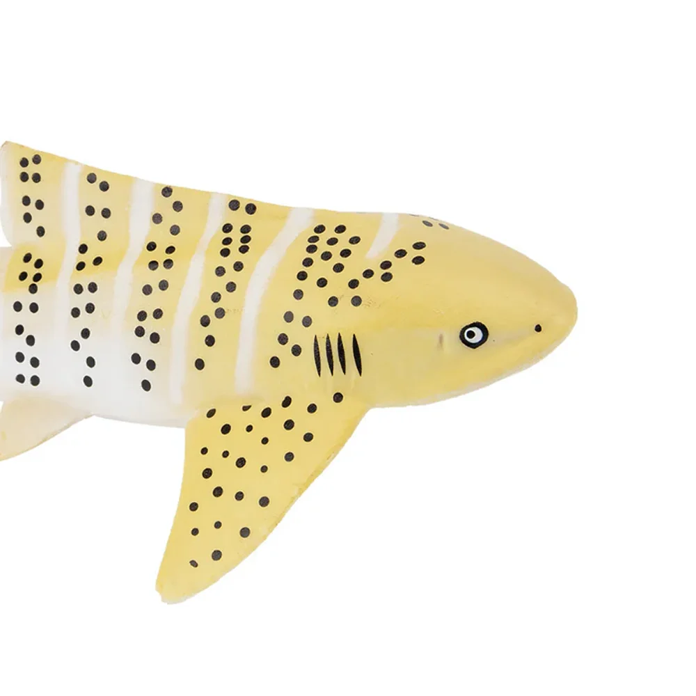 Toymany Simulation  Zebra Shark Ocean Animal Model Toy Mini Figures Dolls Action Figurines Toys for Children Gift