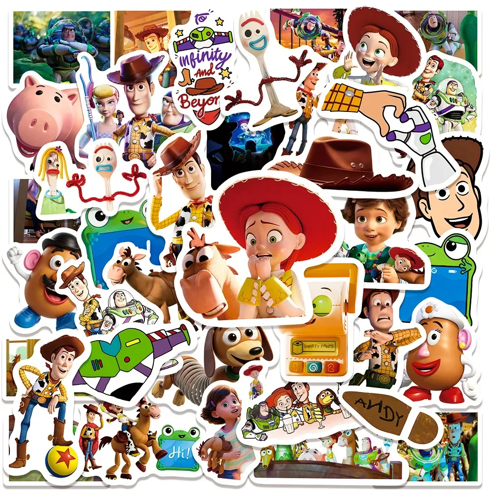 50 Stück 8 Sets Kawaii Animationsfilm-Graffiti-Aufkleber zur Dekoration von Gepäck, Telefon, Gitarre, Scrapbook, Tasse, Auto, klassisches Kinderspielzeug – Detail 9