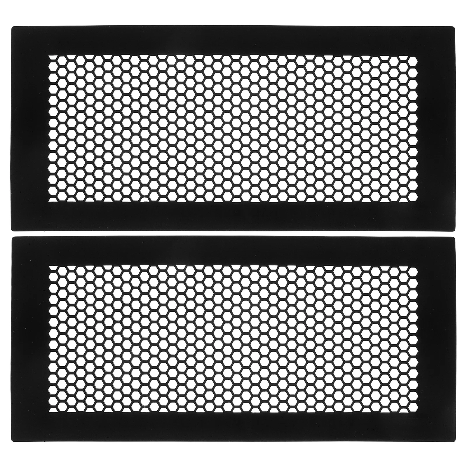

2pcs 4X10 Floor Vent Cover Silicone Honeycomb Airflow Grille For Bedroom Mobile Home Hvac Vent Deflector Register Ducted