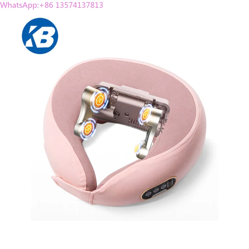 

Wholesales New Type Electric Shiatsu U Shape Pillow Massager Travel Massage Neck Pillow with Memory Foam for Home Car Office Use