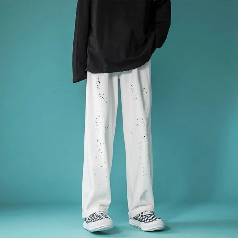 Men's Clothing Spring Summer New Arrival Fashionable Casual Versatile Loose Fit Slim Straight Leg Long Pants Comfortable