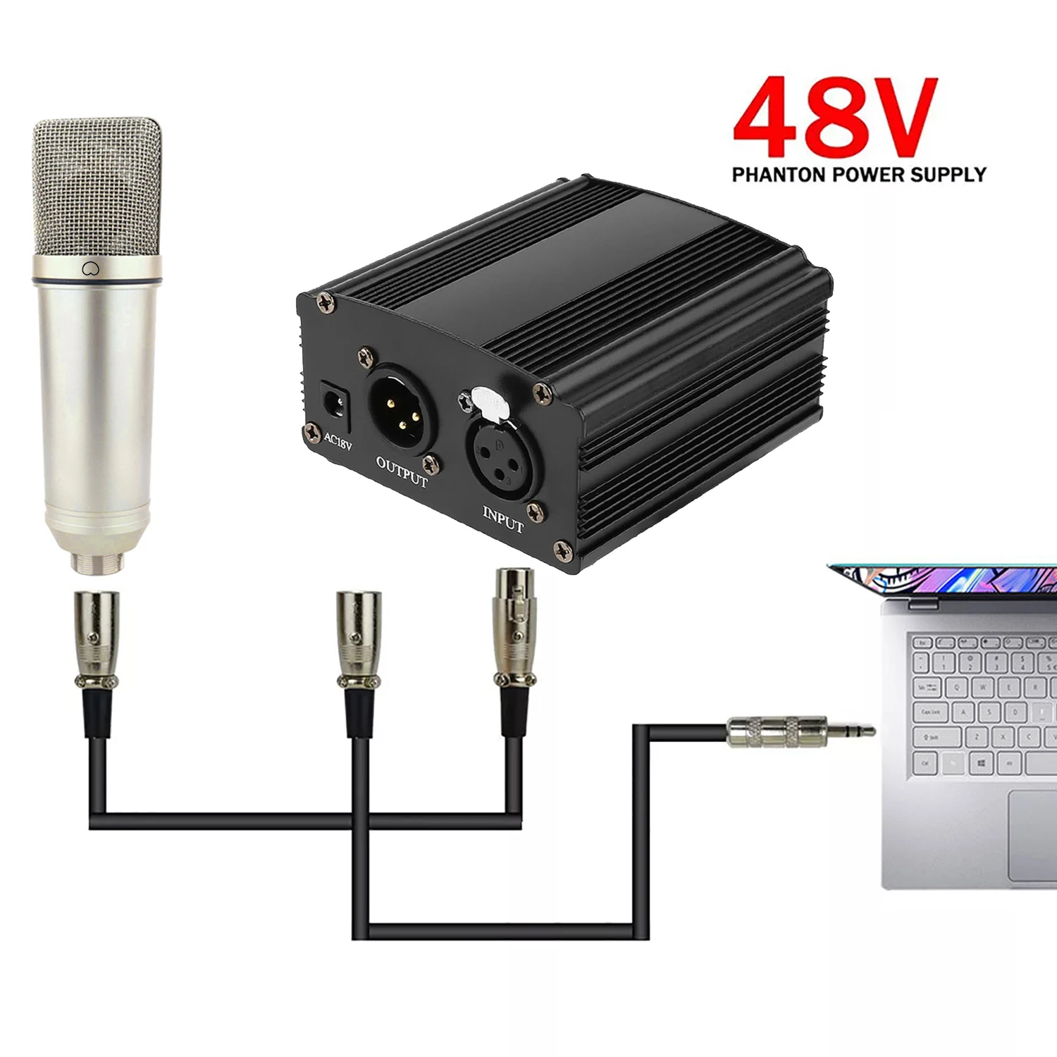 GAM-V87 F High-quality Omni-directional Condenser Microphone for Professional Conference Podcasts Voice Recording and Games