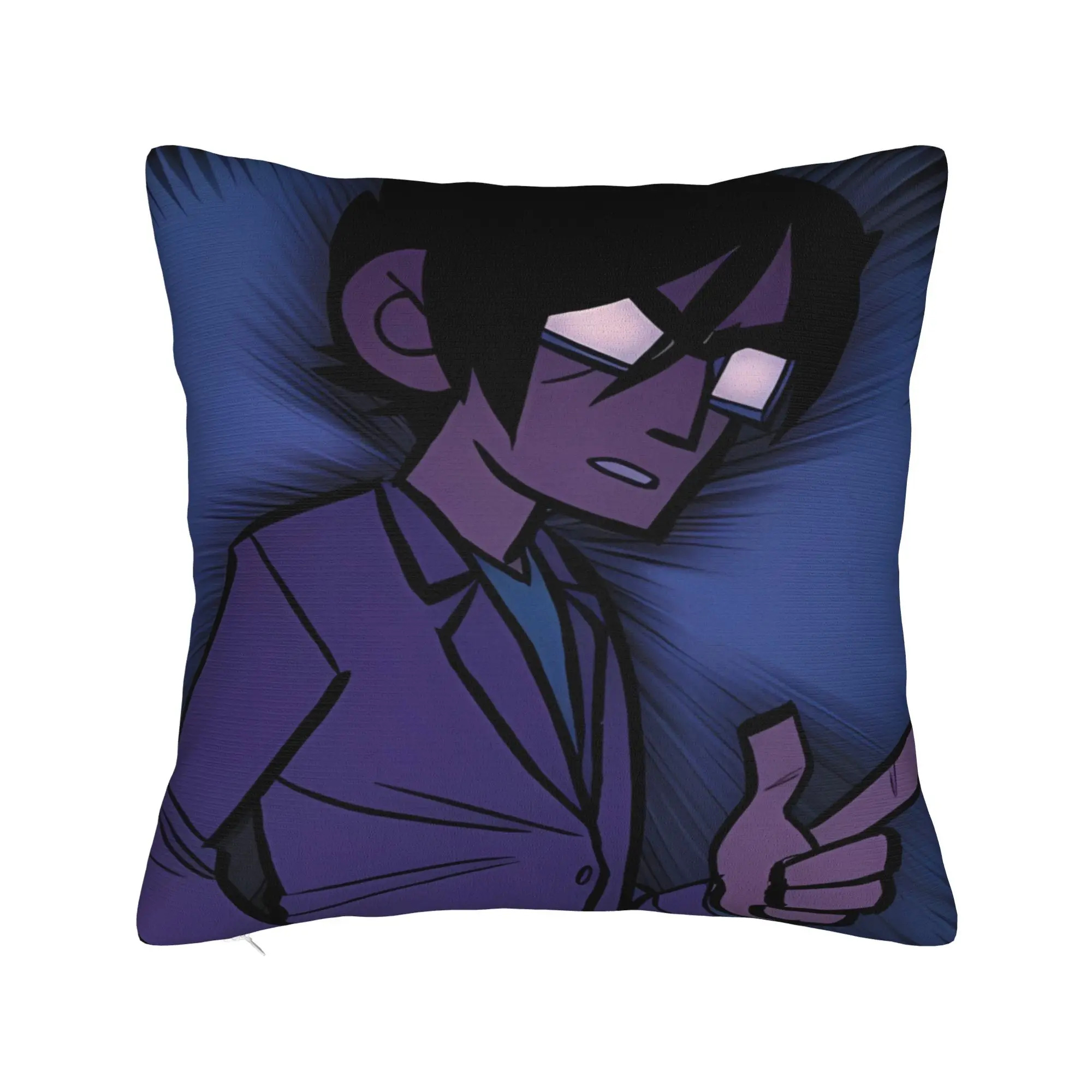 Pillow Cover Scott Pilgrim Dark Hero  Cute Funny Pillow Case For Living Room Sofa Pillowcases