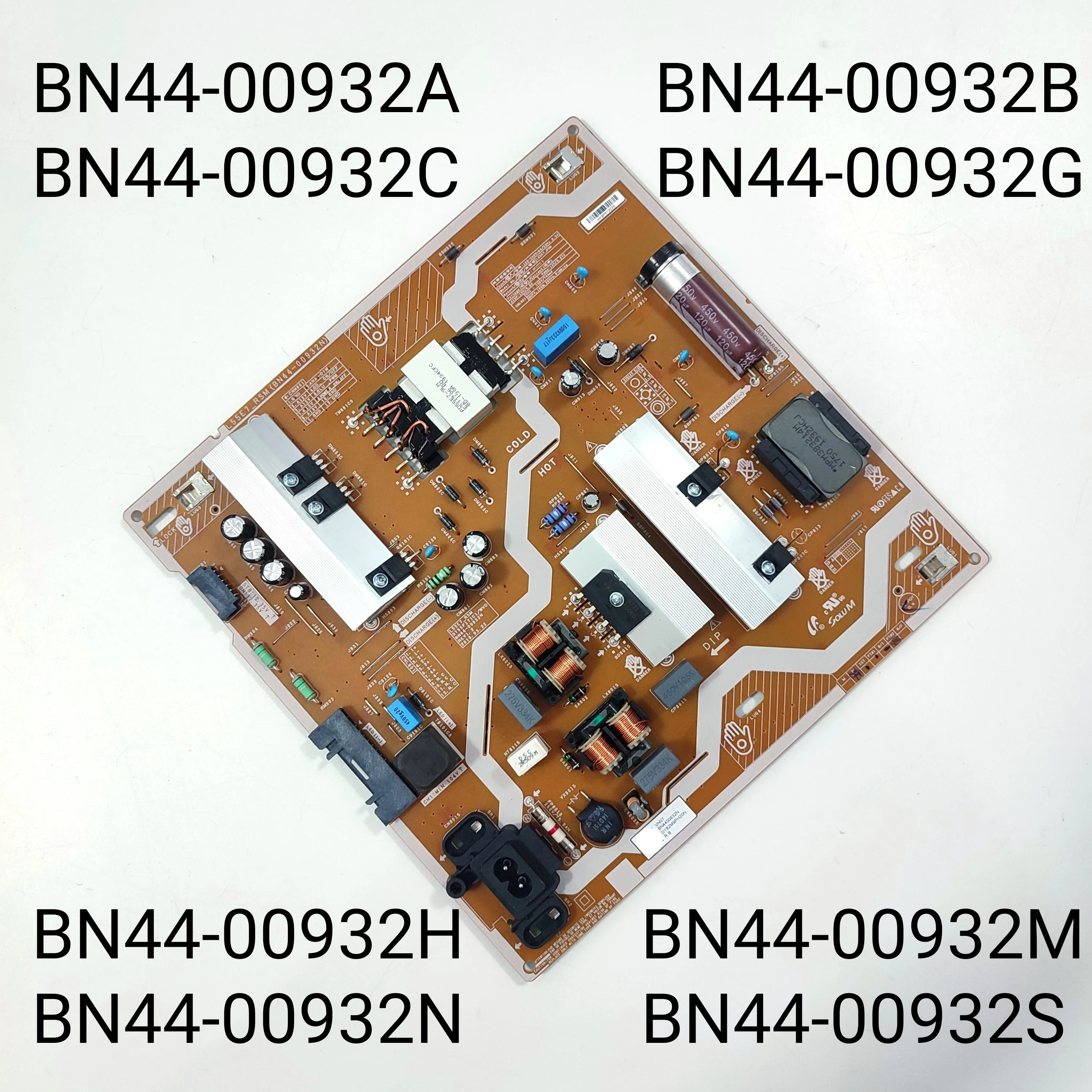 전원 공급 장치 보드, UA49RU7300 UE50RU7100 UE58RU7102 UN55RU7300 용, BN44-00932A, B, C BN44-00932G, H, M BN44-00932N, S L55E7_RSM, 신제품