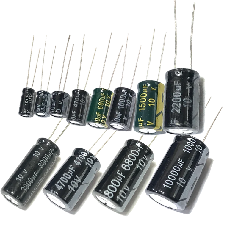 10v100UF Volume 5x11mm  Aluminum Electrolytic Capacitors 10v 100UF 10V100MF 100MF10v 10WV 10VDC 100MFD 220uf 330uf 470uf 680uf