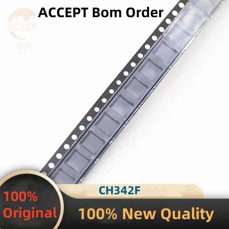 5PCS 100% New CH342F CH448F CH9102F QFN-24 Brand New Original Chips ic