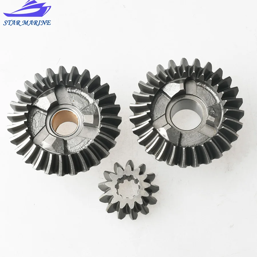 68T GEAR Set 68T-45560 68T-45551 68T-45571 For Yamaha Outboard Motor 4T F6 F8 F9.9 2T 6HP 8HP Lower 13T Boat Engine Accessories