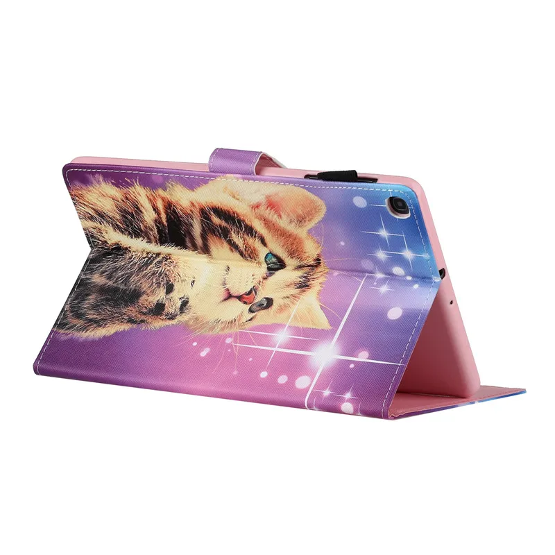 Tablet For Samsung Galaxy Tab A7 Case T500 T505 Cute Cat Unicorn Cartoon Leather Cover For Funda Samsung Galaxy Tab A7 2020 Case